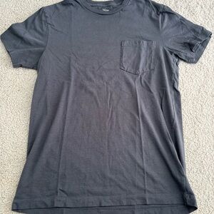 J. Crew Charcoal Pocket Tee